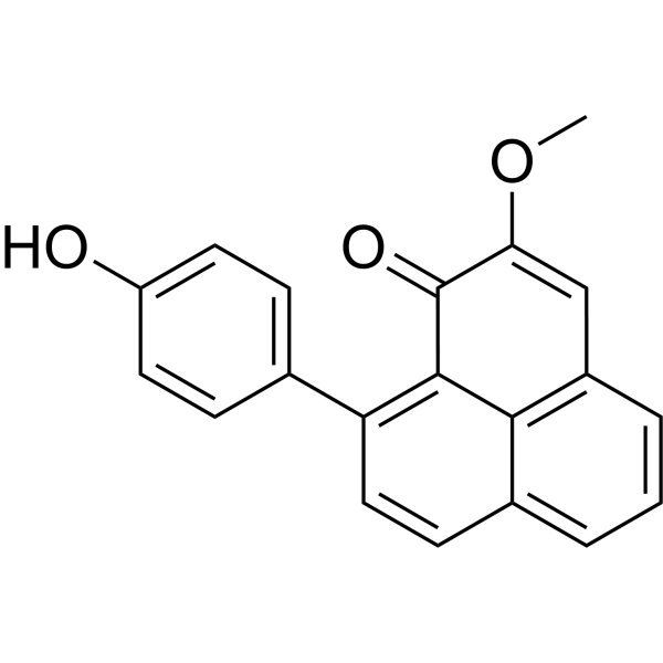 9-(4′-Hydroxyphenyl)-2-methoxyphenalen-1-one 204134-70-3